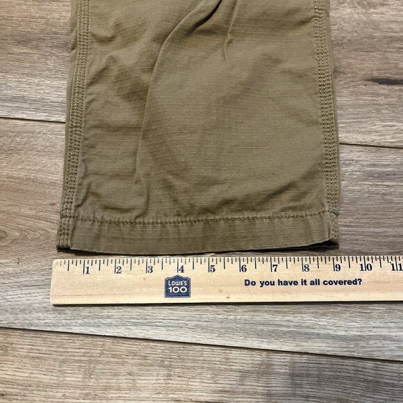 Men's Carhartt Force Cargo Pants 40x30 Tan Ripstop Work 101148 257 Relaxed - Picture 6 of 12